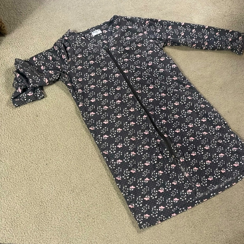 Warm Zippered Nightgown